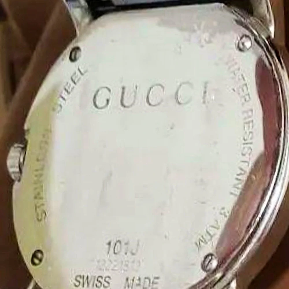 Authentic Gucci Stainless Steel Men’s G Bezel Quartz Watch - Picture 3 of 5